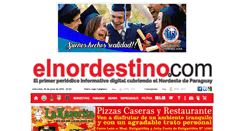 Desktop Screenshot of elnordestino.com